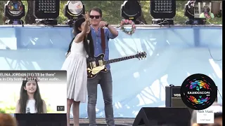 ANGELINA JORDAN 11 gives her flower crown to her fans!!🥰🥰🥰 Muse in City festival 2017 BONUS CLIP !!