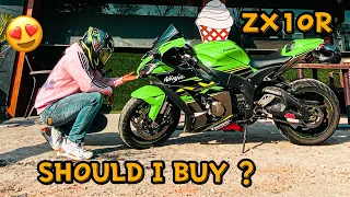 Should I Buy Kawasaki Ninja Zx10R😍| SC project Exhaust Sound | 2022