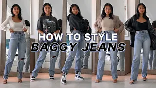 HOW TO STYLE BAGGY JEANS | Casual Streetstyle & Dressy! Christine Le