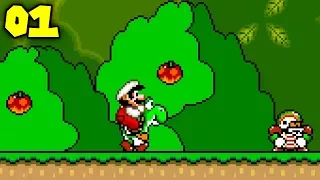 Super Mario World - 100% Walkthrough - Yoshi's Island