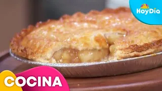 Endulza tu semana con esta rica receta de tarta de manzana | Hoy Día | Telemundo