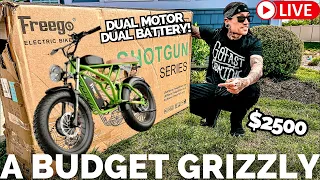Unboxing, Assembly & COMPARISON of FREEGO F3 Pro vs. ARIEL RIDER Grizzly Electric Bike | LIVE Q&A