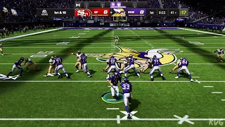 Madden NFL 22 - San Francisco 49ers ​vs Minnesota Vikings ​- Gameplay (PS5 UHD) [4K60FPS]