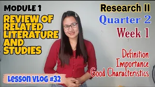 How to Write Review of Related Literature and Studies | RESEARCH II