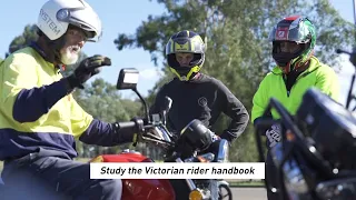 How to get your Motorcycle Licence   VIC