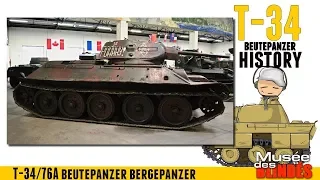 T34 Beutepanzer - Bergepanzer History - Saumur Tank Museum