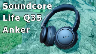 🔥 ОТЛИЧНЫЕ ПОЛНОРАЗМЕРНЫЕ БЕСПРОВОДНЫЕ НАУШНИКИ Soundcore от Anker Life Q35 LDAC ANC CVC ТОПЧИК