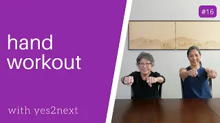Hand Exercises for Seniors, Beginner Exercisers, At-home Workers