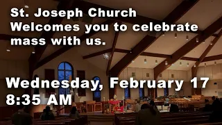 Wednesday, February 17, 2021 8:35 AM Mass