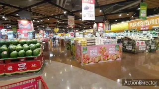 Homeplus Supermarket in Incheon Korea ||  just walking around