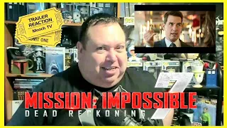 MISSION IMPOSSBLE : Dead Reckoning Part 1 (2023) Trailer REACTION