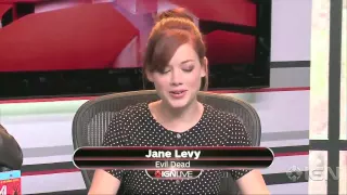 Evil Dead's Jane Levy - The Perfect Horror Movie Scream