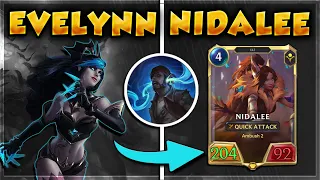 *NEW* THE STRONGEST NIDALEE DECK?!! | Evelynn Nidalee Tycoon Deck | Legends of Runeterra | Dyce