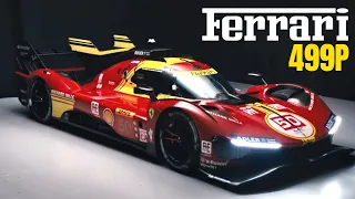 Ferrari 499P Stunning 2024 FIA WEC Livery