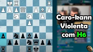 Caro-kann tão agressiva quanto um Jabuti!!!