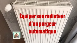 Équiper son radiateur d’un purgeur automatique