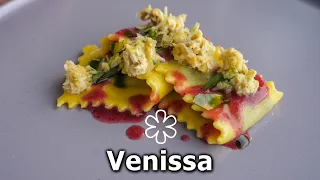 Eating at VENISSA restaurant in Venice, 1 Michelin star