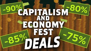 NEW YEAR Discount Steam Deals!! - Capitalism and Economy Fest - Tycoon & Management Games