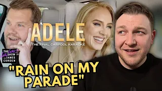 ADELE - Final Carpool Karaoke "Rain On My Parade" with James Cordon | Musical Theatre Coach Reacts