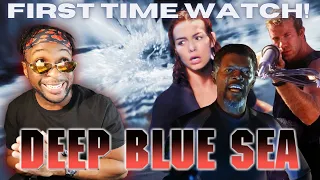 FIRST TIME WATCHING: Deep Blue Sea (1999) REACTION (Movie Commentary)