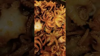 baby octopus | jjukkumi | stewed baby octopus #shorts #babyoctopus #cooking