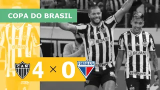 Atlético-MG 4 x 0 Fortaleza - Gols - 20/10 - Copa do Brasil 2021