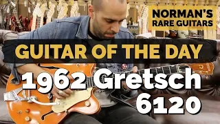Guitar of the Day: 1962 Gretsch 6120 Western Orange | Norman's Rare Guitars
