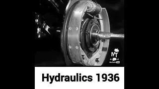 History of Hydraulics concept in 1936