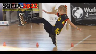 Fantastic little girl !  Sofia Bogdanova the incredible resurrection!! Dance Freestyle Slalom