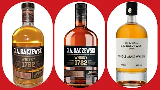 HORVATH’S SPEZEREYEN  Kontor  J.A.Baczewski Whisky 1782 Blend  vs.J.A. Single Malt Whisky 8 Jahre