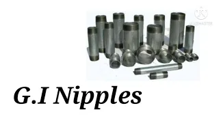 G.I Plumbing FITTINGS & Names | Galvanized Iron pipe and fittings