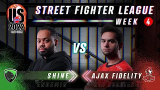 Shine (Cody) vs. Ajax Fidelity (Ed) - FT2 - Street Fighter League Pro-US 2022 Week 4