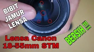 Cleaning Fungus In Canon Mirrorless 18-55mm STM Lens (Membersihkan jamur di lensa Mirrorless Canon).