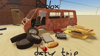 Roblox dusty trip (s bráchou :D )