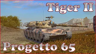 Progetto M40 mod. 65, Tiger II - WoT Blitz UZ Gaming