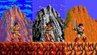 Rastan - Versions Comparison (HD)