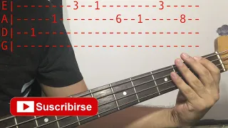 De Gloria en Gloria Tutorial Bajo (Bass) Cover Marco Barrientos