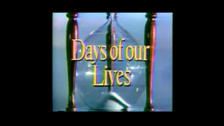 Days of our Lives opening theme song.