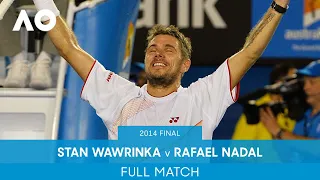 Stan Wawrinka v Rafael Nadal Full Match | Australian Open 2014 Final