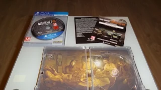 RESIDENT EVIL 7 : BIOHAZARD - STEELBOOK EDITION (РАСПАКОВКА)