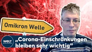 OMIKRON-WELLE: Epidemiologe Ulrichs - Scharfe Corona-Maßnahmen beibehalten| WELT Interview