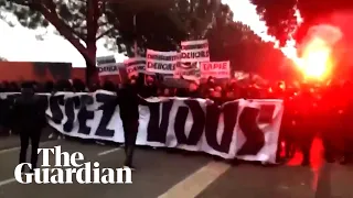 Angry fans storm Marseille training ground in protest against club directors