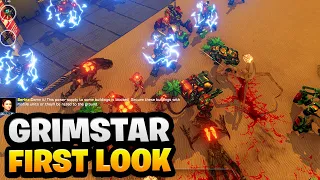 Grimstar RTS First Look -  Crystals are the New Oil?