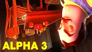 UPSIDE DOWN ROOM IN ALPHA 3 - Hello Neighbor