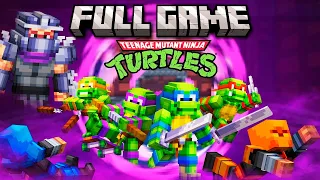 Minecraft x Teenage Mutant Ninja Turtles DLC - Full Gameplay Playthrough (Full Game)
