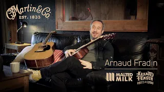 Rencontre d'Arnaud Fradin avec deux guitares MARTIN Custom Shop (vidéo la Boite Noire du Musicien)