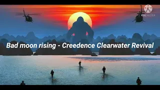 Bad moon rising - Creedence Clearwater Revival subtitulada español - Kong la isla calavera