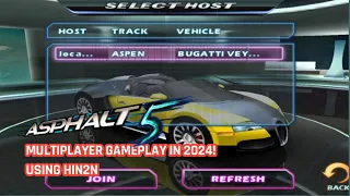 Asphalt 5 multiplayer in 2024! using hin2n VPN