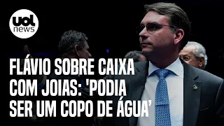 Bolsonaro e joias: 'Podia ser um copo de água, ninguém sabia o que tinha', diz Flávio a jornal