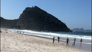 Let’s go for a beach walk in Copacabana, Brazil